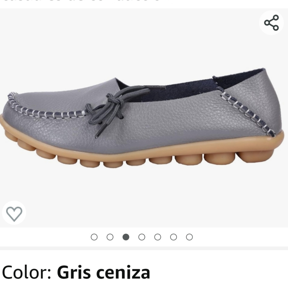Wei Deng | Gray Side-Tie Loafer - Women